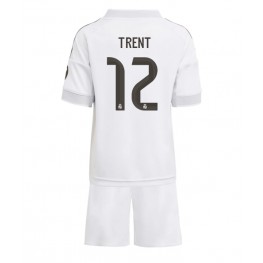 Real Madrid Alexander-Arnold #12 Thuis tenue Kids 2025-26 Korte Mouw (+ Korte broeken)
